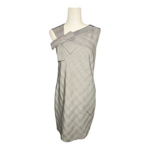 Ted Baker Bow Shift Dress Plaid